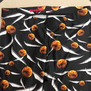 Blackmilk Harry Potter snitch leggings